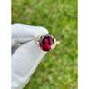 Van Cleef & Arpels 8.85 Carat No Heat Oval Ruby in 18k Yellow Gold Ring