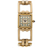 Vintage Cartier Square Link Watch in 14k gold - 21mm - Laides