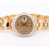 Vintage Rolex 18K Gold DateJust 28mm Diamond Bezel & Dial Watch