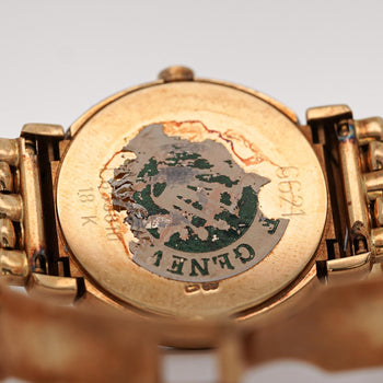 Vintage Rolex Cellini 6621 18K Yellow Gold White Dial Quartz Bracelet Watch – Assay Jewelers