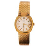 Vintage Rolex Cellini Manual Gold Frosted Integral Bracelet Watch