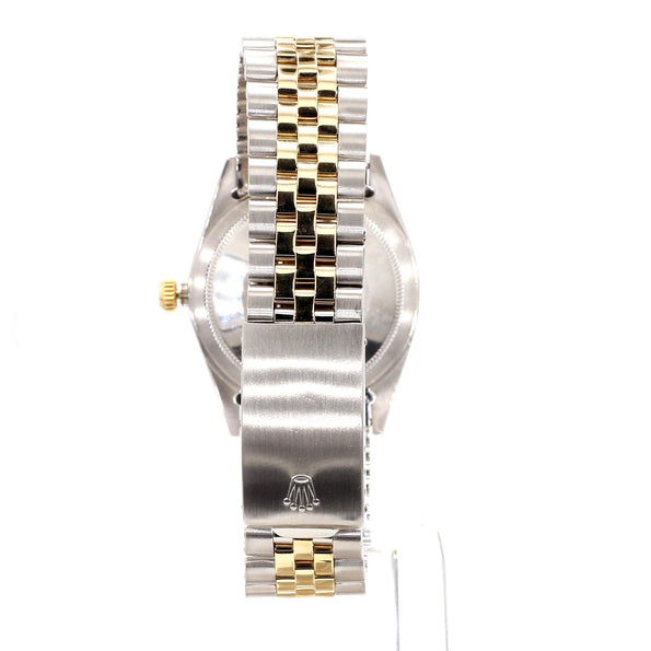 Vintage Rolex Datejust Thunderbird Turn-O-Graph Two Tone Gold Steel Watch