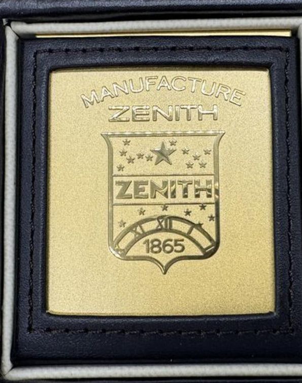 Zenith El Primero Grande Class Chronograph Automatic 18K Rose Gold Black Watch