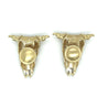 14k Solid Gold Dead Bull Cuff Links Signed Mignon Faget